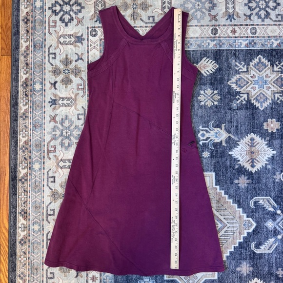 Mountain Hardwear Organic Cotton Sleeveless Purple Women's Dress Size Medium - Picture 16 of 16